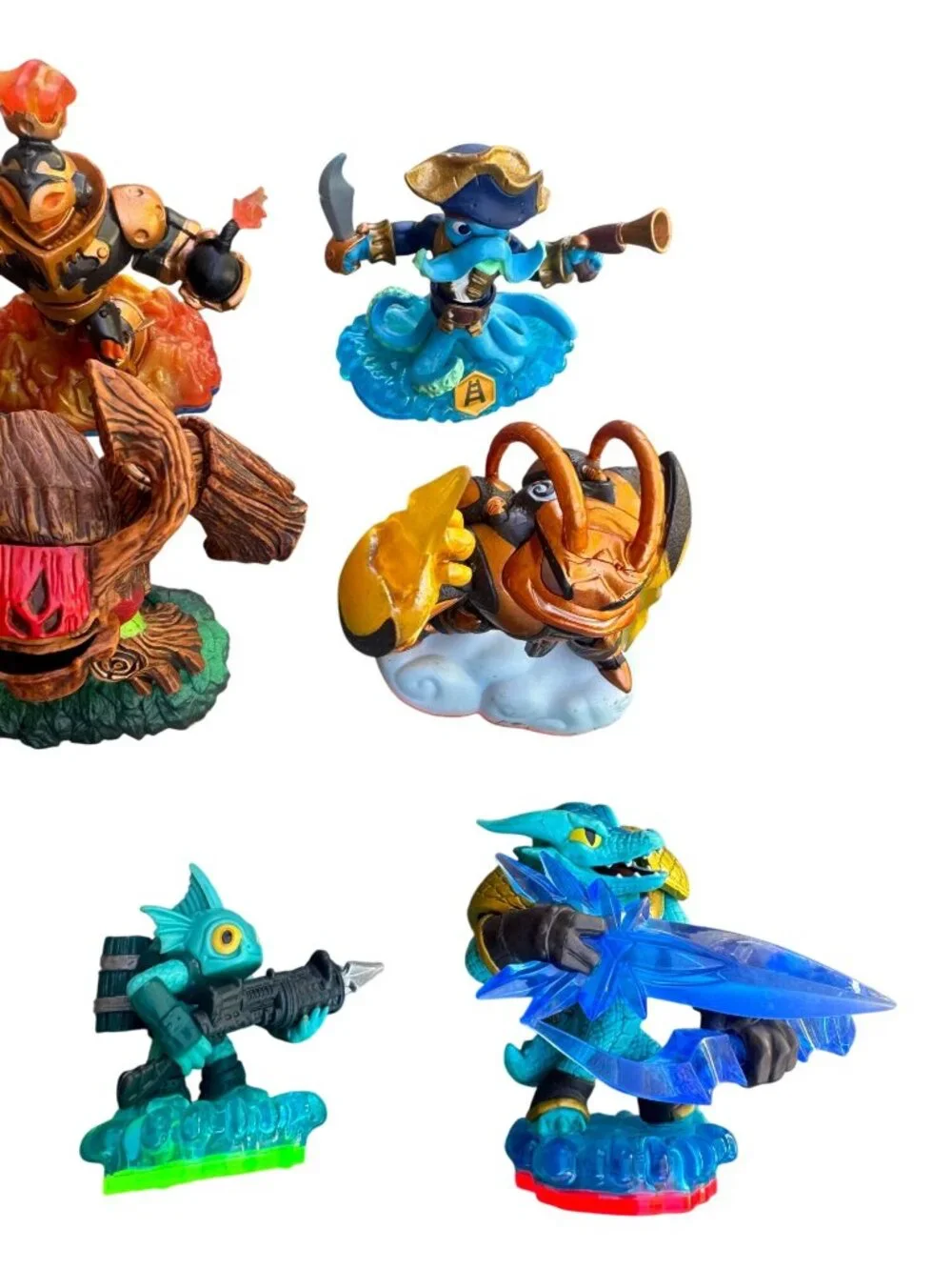 Skylanders Lot of 13 Figures Giants Swap Force Trap Team Activision Characters